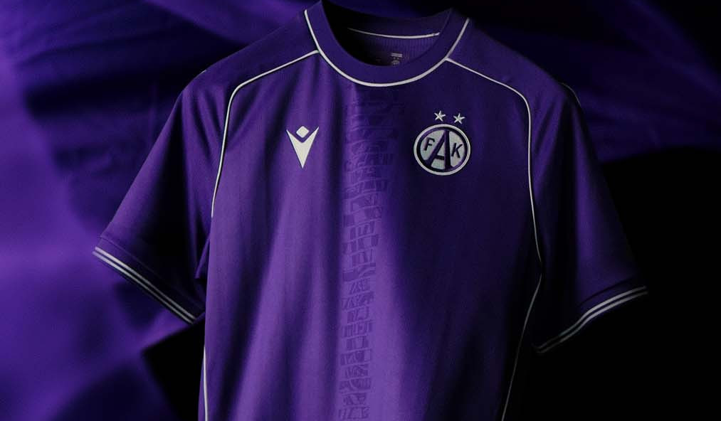 Maillots FK Austria Wien 2026-2027 hommage à l'écusson