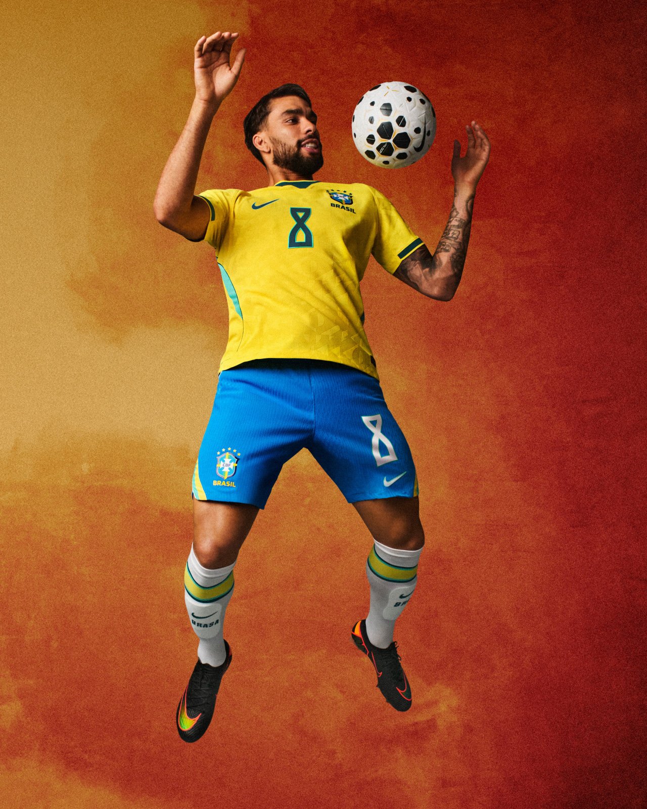 Maillot domicile Brésil Coupe du Monde 2026 inspiré de 1970