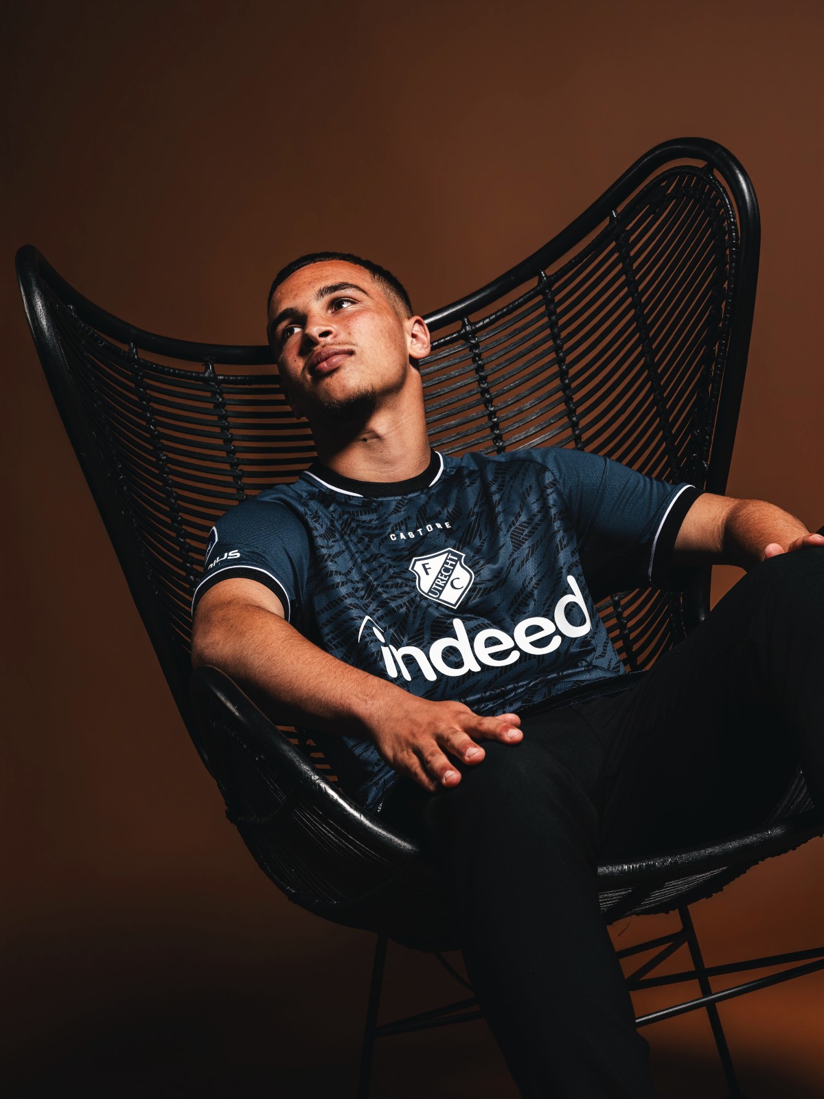 Le maillot extérieur du FC Utrecht 2026-2027 contient un imprimé tigré