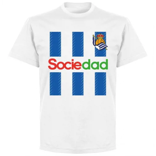 Team T-Shirt Real Sociedad - Blanc