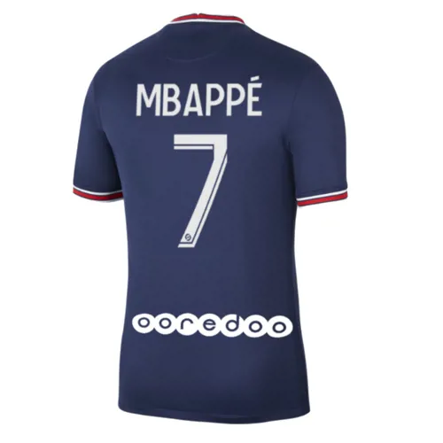 Maillot football Paris Saint Germain 2021/2022 Mbappe