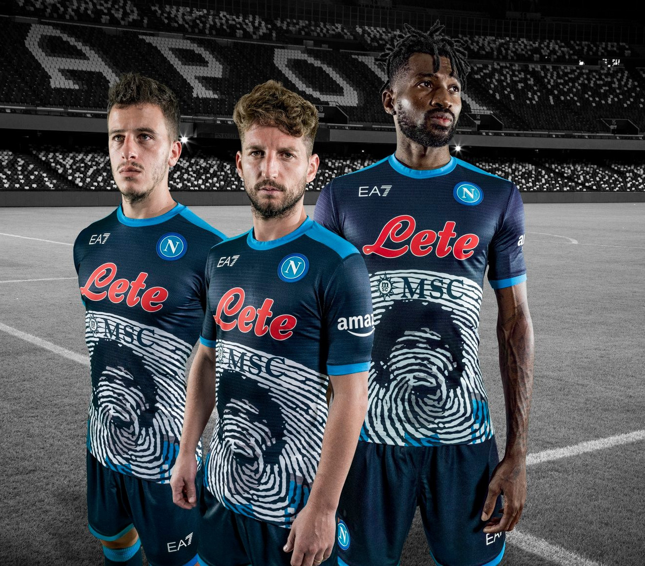 Maillots football Maradona Napoli 2021/2022