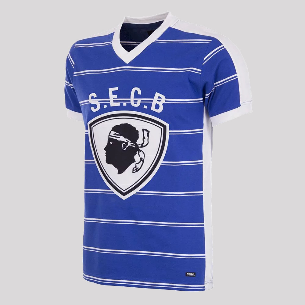 Maillot rétro SC Bastia 1981/1982