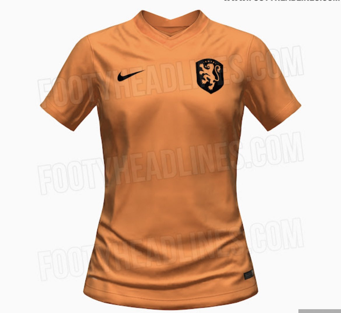 Maillots des Lionnes Neerlandaises 2022-2023