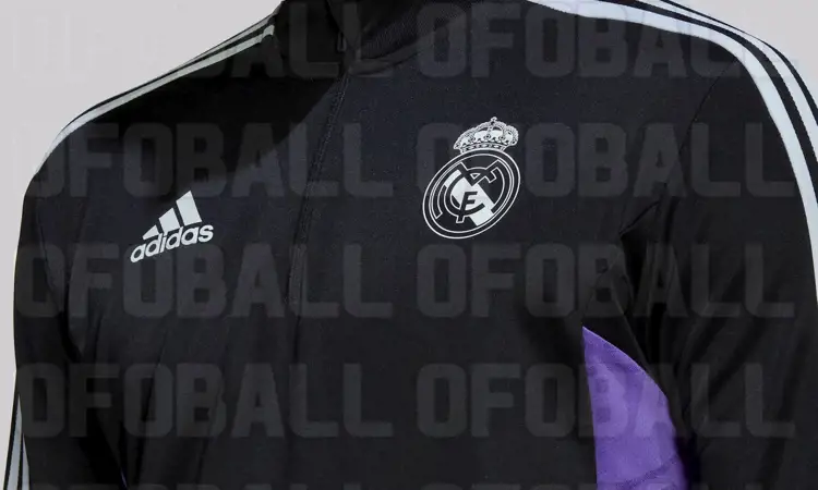 Le survêtement noir/violet du Real Madrid 2022/2023 dévoilé