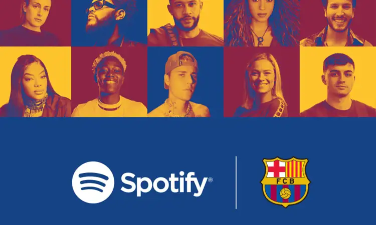 Spotify sera le sponsor maillot du FC Barcelone à partir de la saison 2022-2023