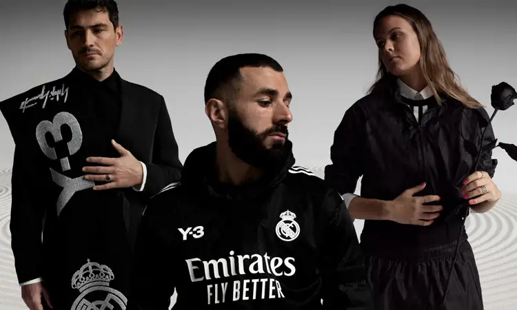 Le 4ème maillot de football du Real Madrid 2022 conçu par Y-3 !