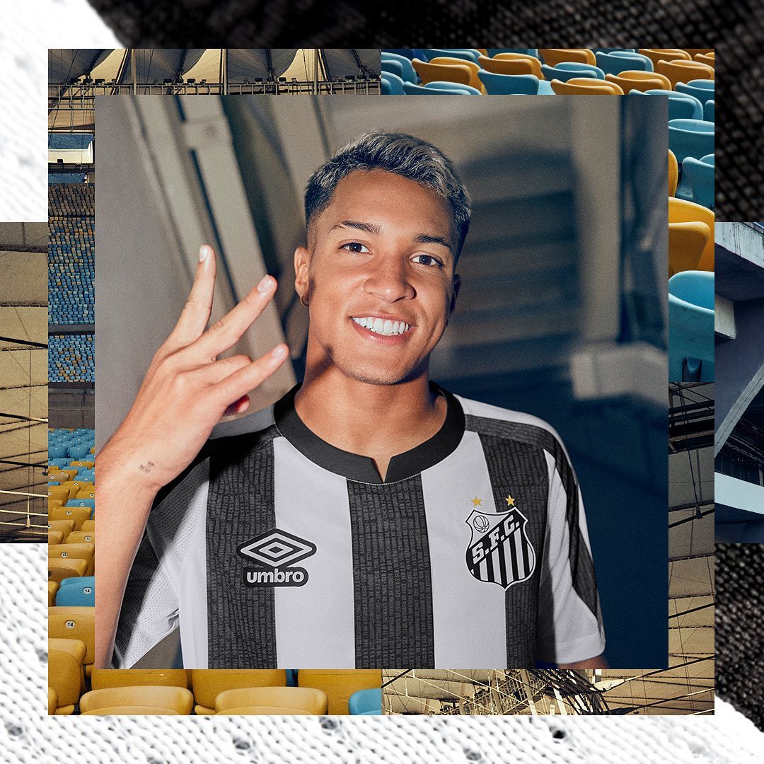 Maillot extérieur du Santos FC 2022-2023