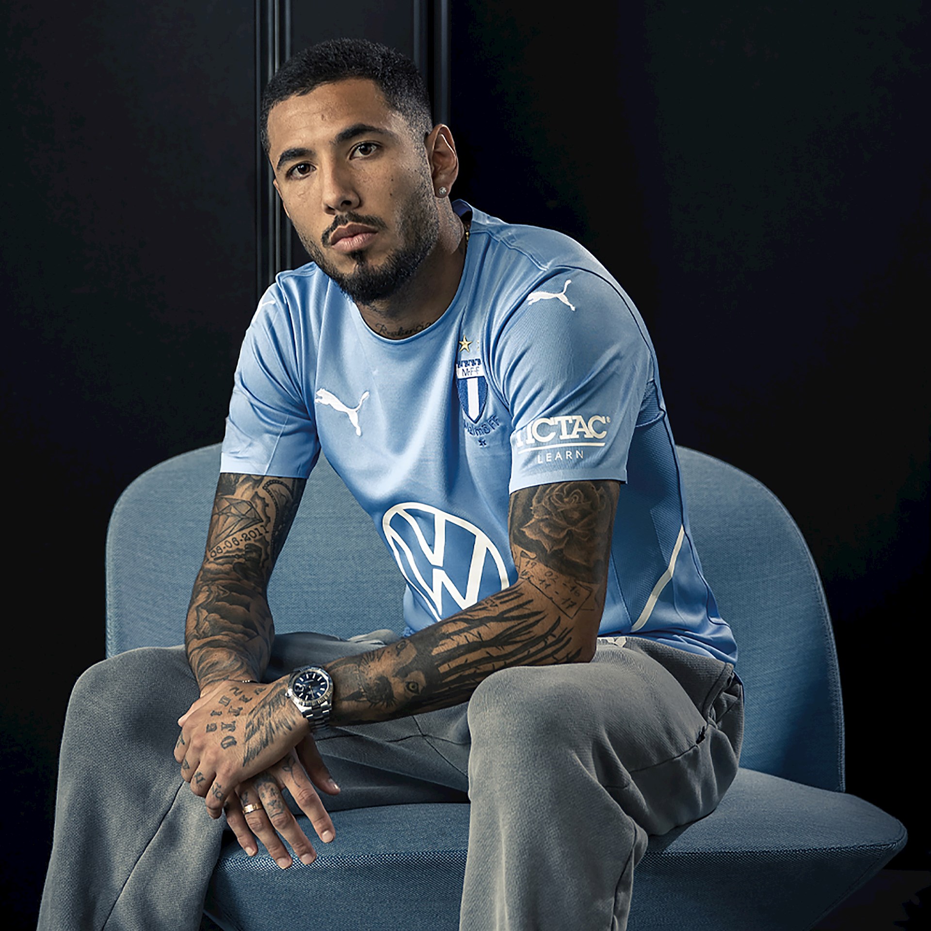 Maillot domicile Malmö FF 2022