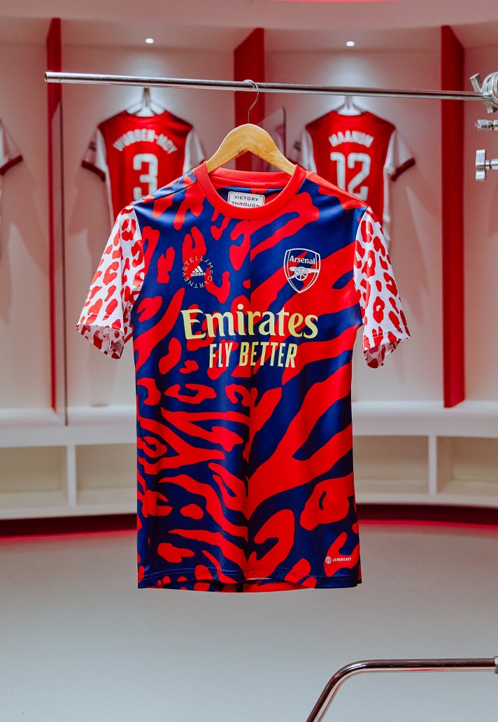 Maillot de football Arsenal Stella McCartney 2022