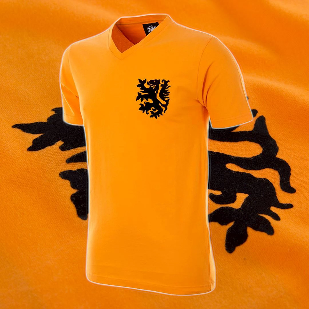 T-shirt à col V de l'équipe nationale néerlandaise