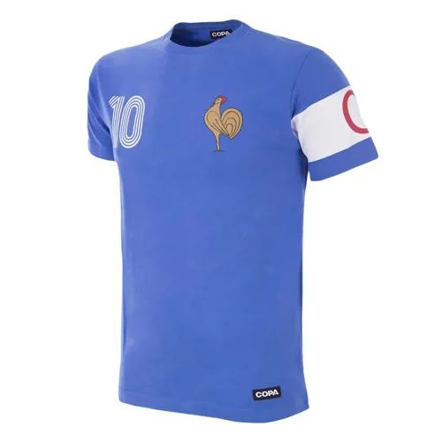 T-Shirt France Capitaine Copa Football - Bleu