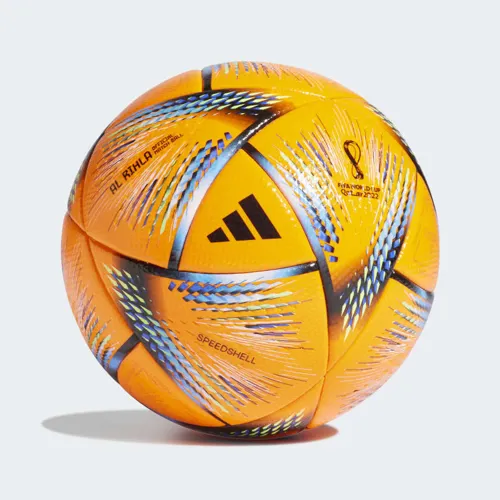 Ballon de foot adidas Coupe du Monde 2022 Rihla - Orange
