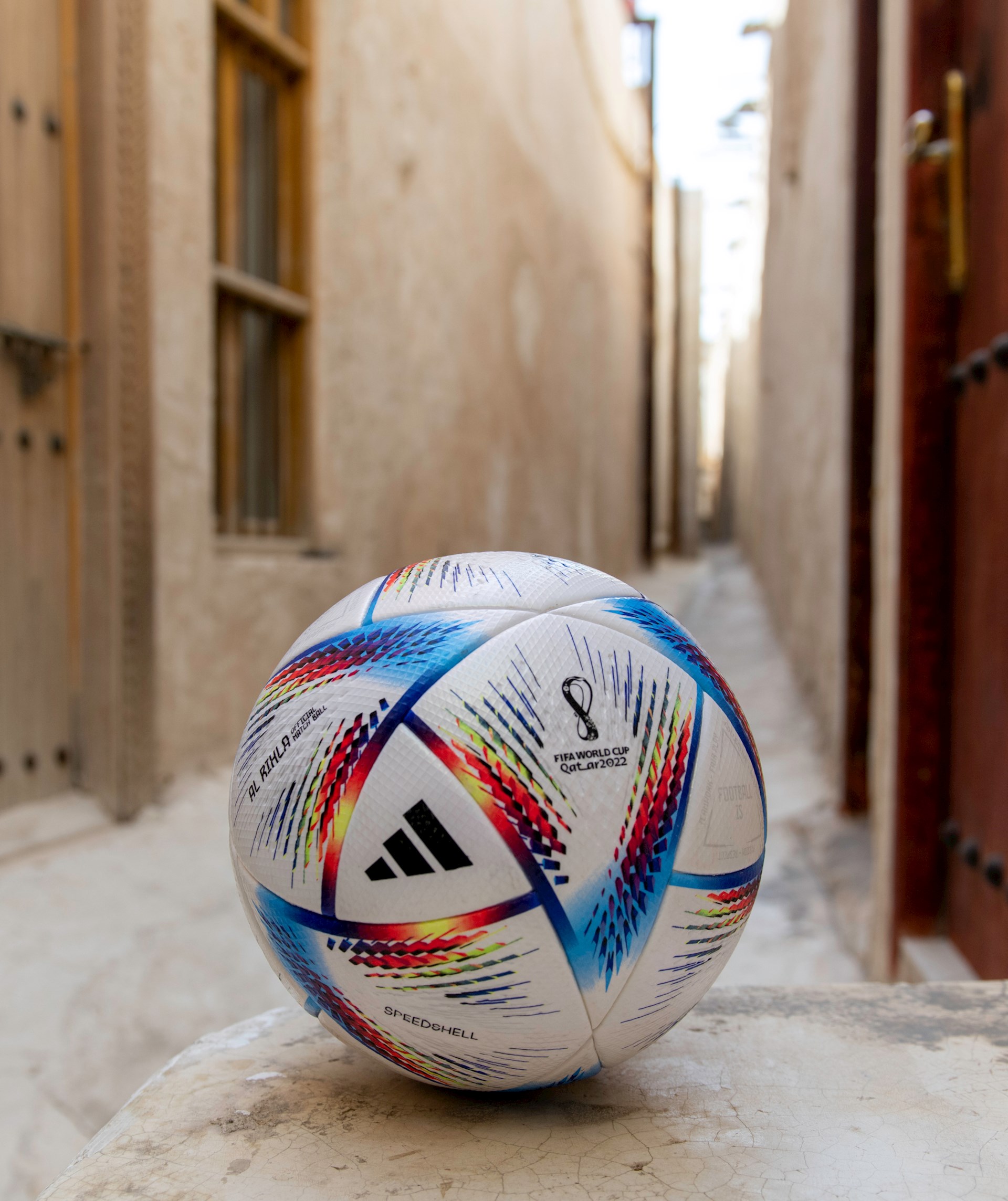 Ballon de foot adidas Al Rihla Coupe du Monde 2022
