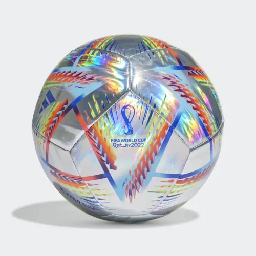 Ballon de foot training adidas Coupe du Monde 2022 Rihla  - Multicolour
