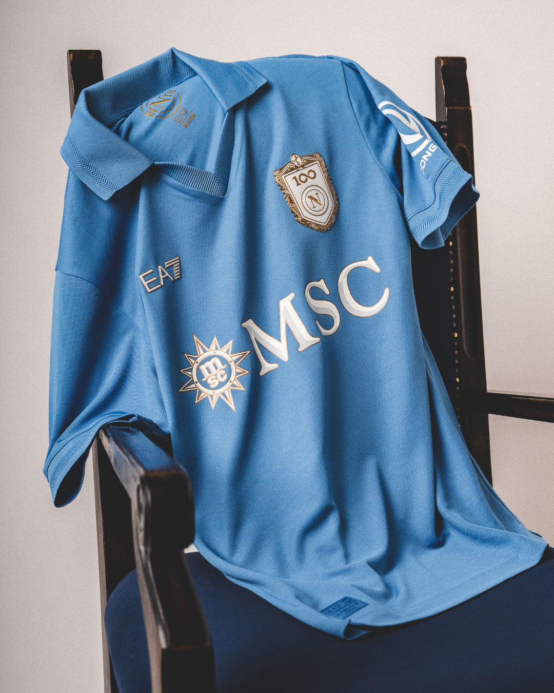 Maillot domicile SSC Napoli 2026-2027 hommage aux 100 ans