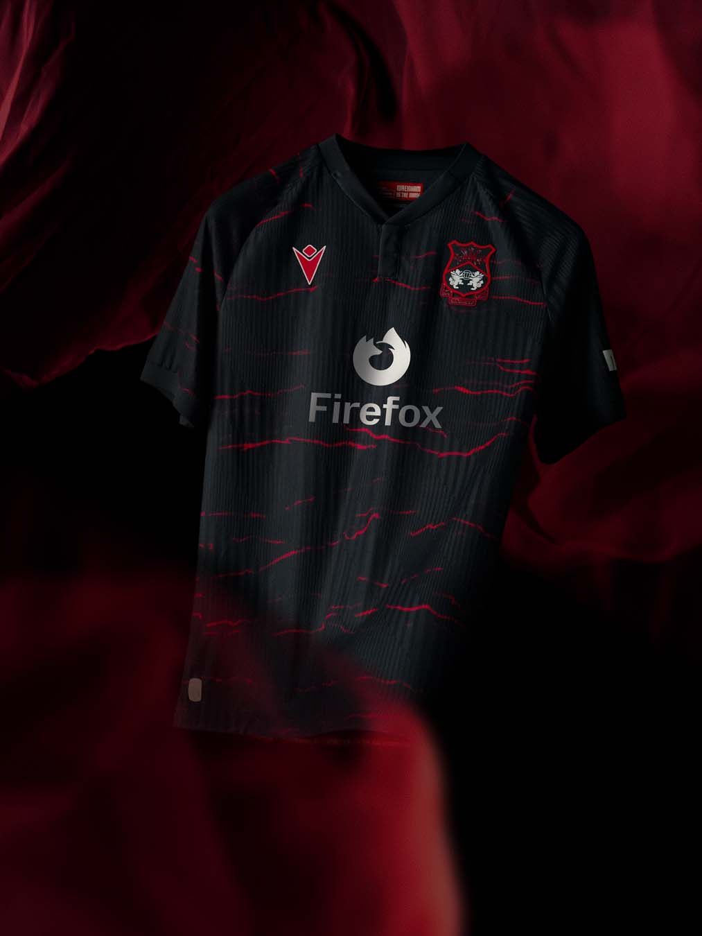 Maillot exterieur du Wrexham AFC 2026-2027 signe Macron