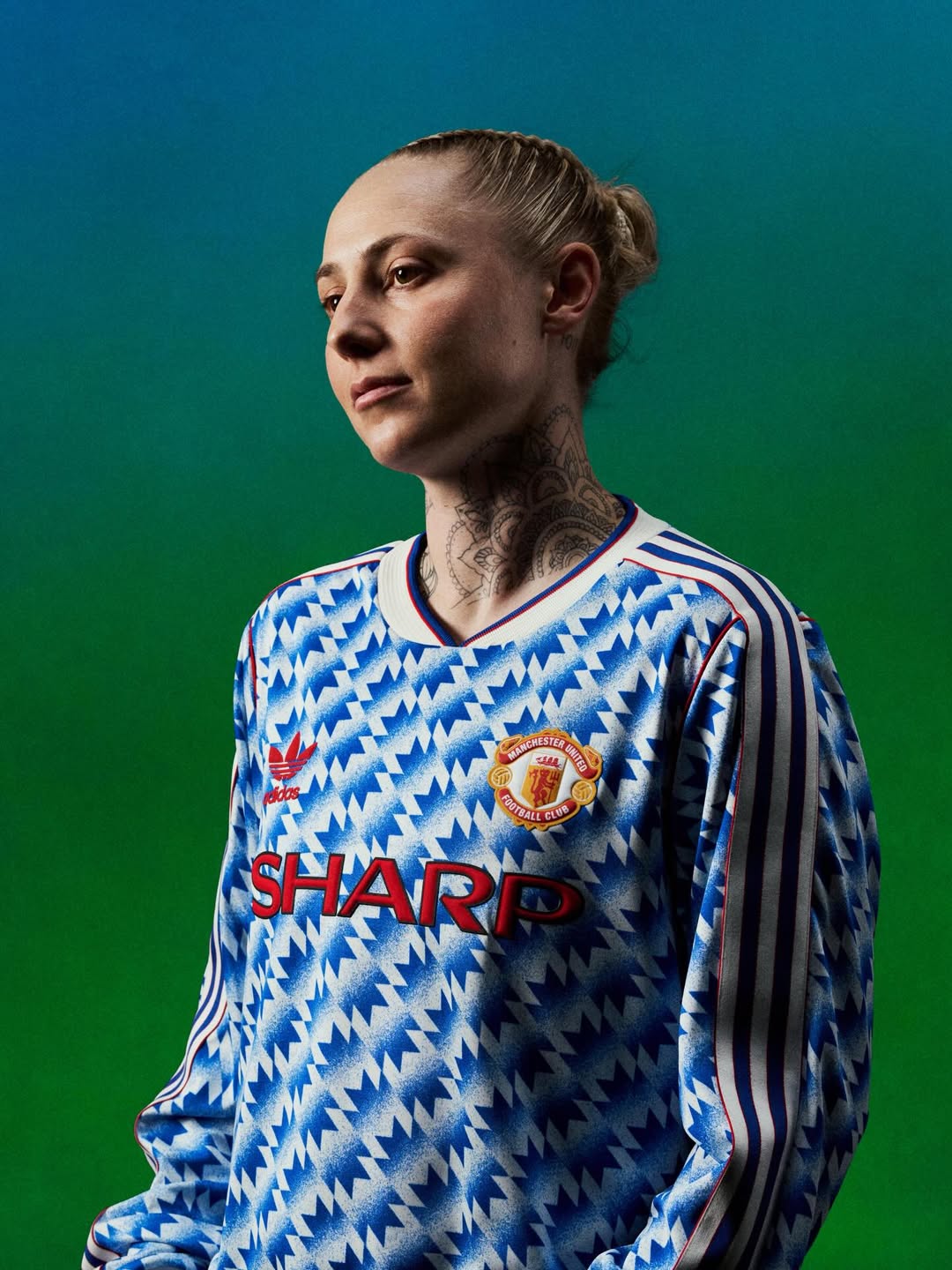adidas relance le maillot extérieur Manchester United 1990-1992