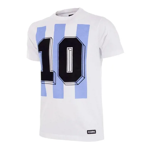 T-Shirt Argentine No.10 - Blanc