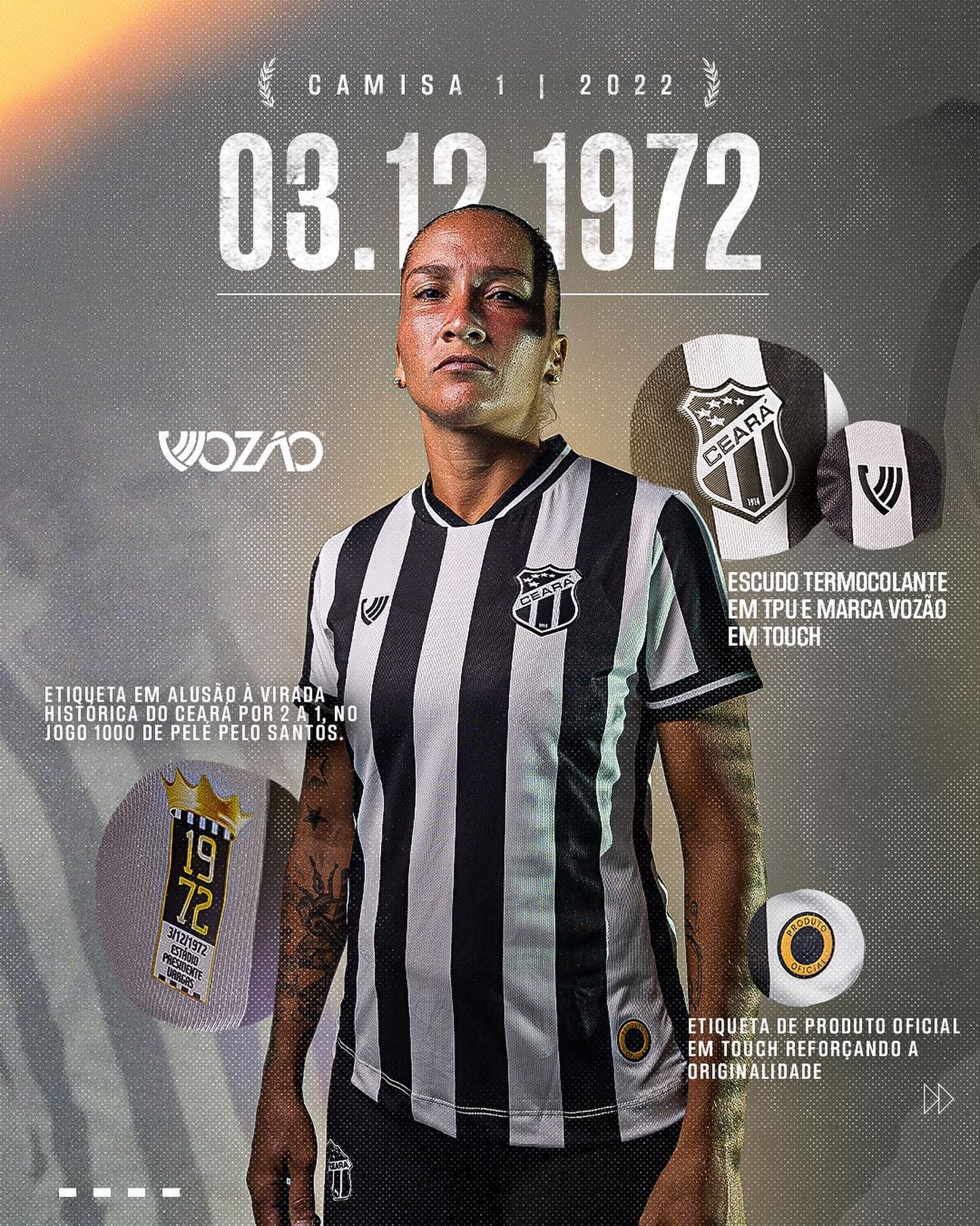 Maillot domicile Ceará SC 2022/2023