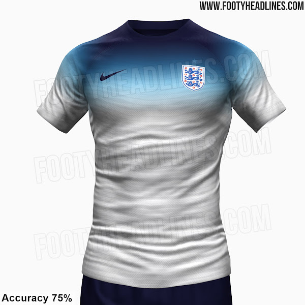 Maillot domicile Angleterre 2022/2023