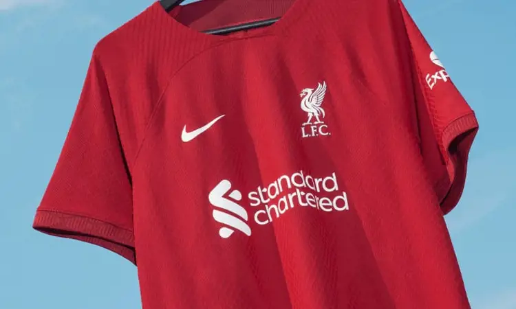Maillot domicile de Liverpool 2022/2023