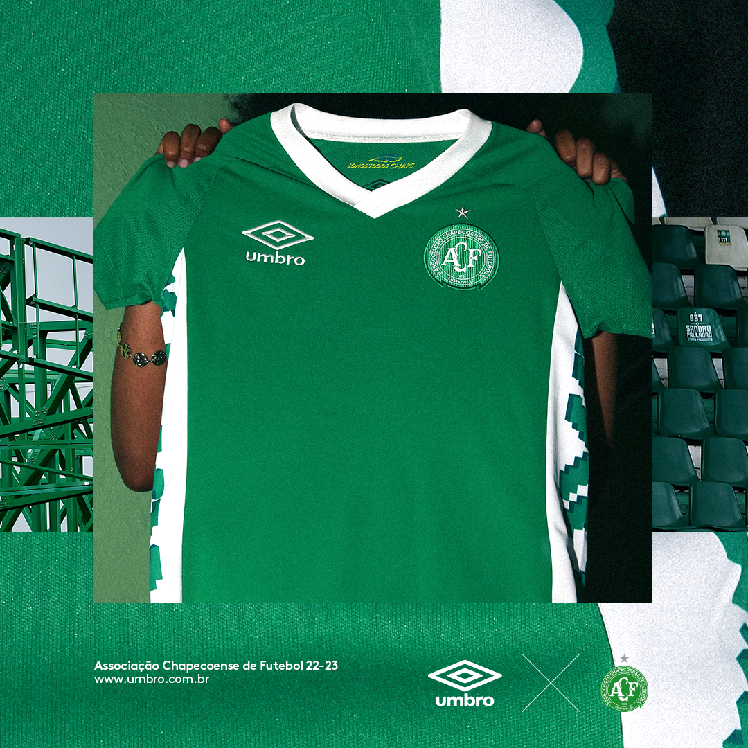 Maillot domicile Chapecoense 2022/2023