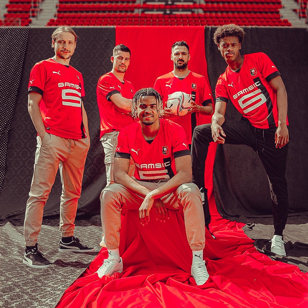 Maillot domicile Stade Rennais 2022/2023