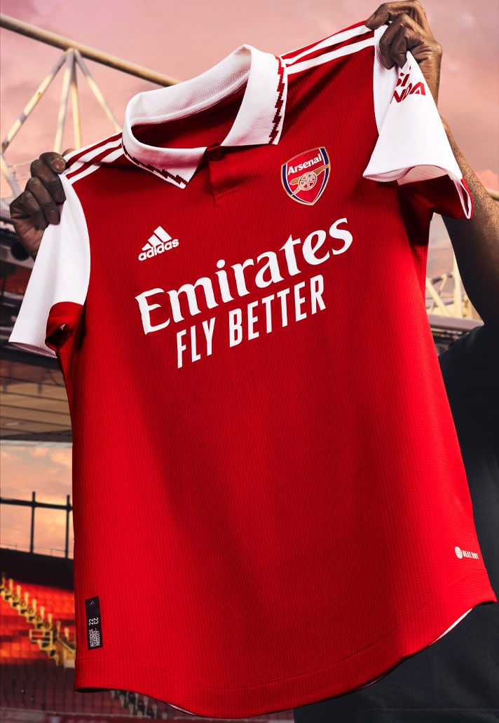 Maillot domicile Arsenal 2022/2023