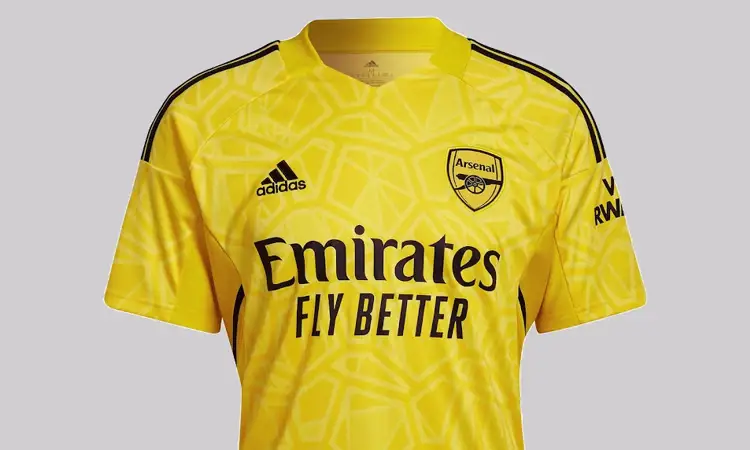 Maillot de gardien de but d'Arsenal 2022/2023