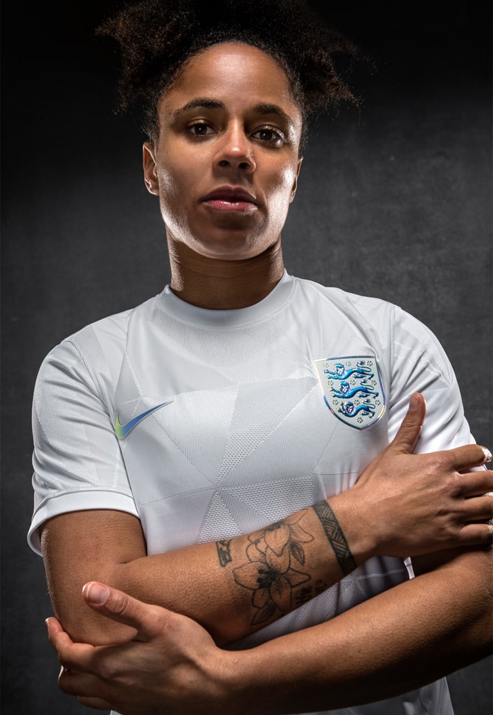 Maillot domicile féminin de l'Angleterre 2022-2023