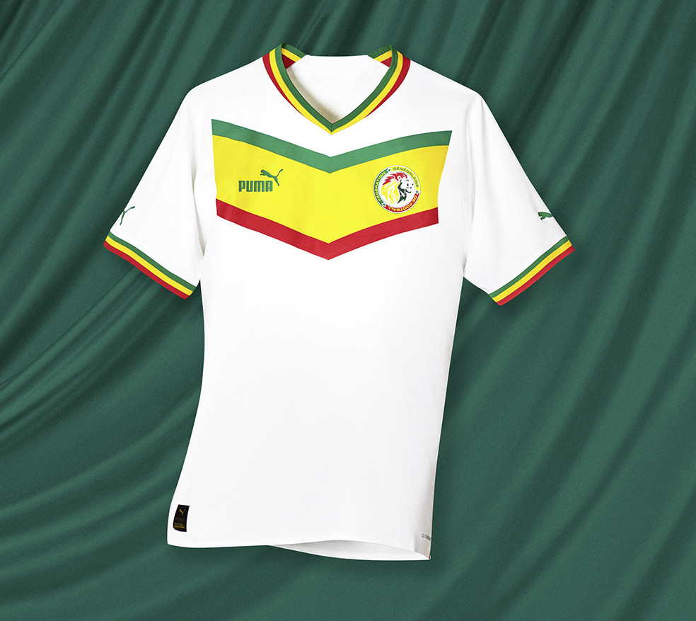 Maillot domicile Sénégal 2022/2023