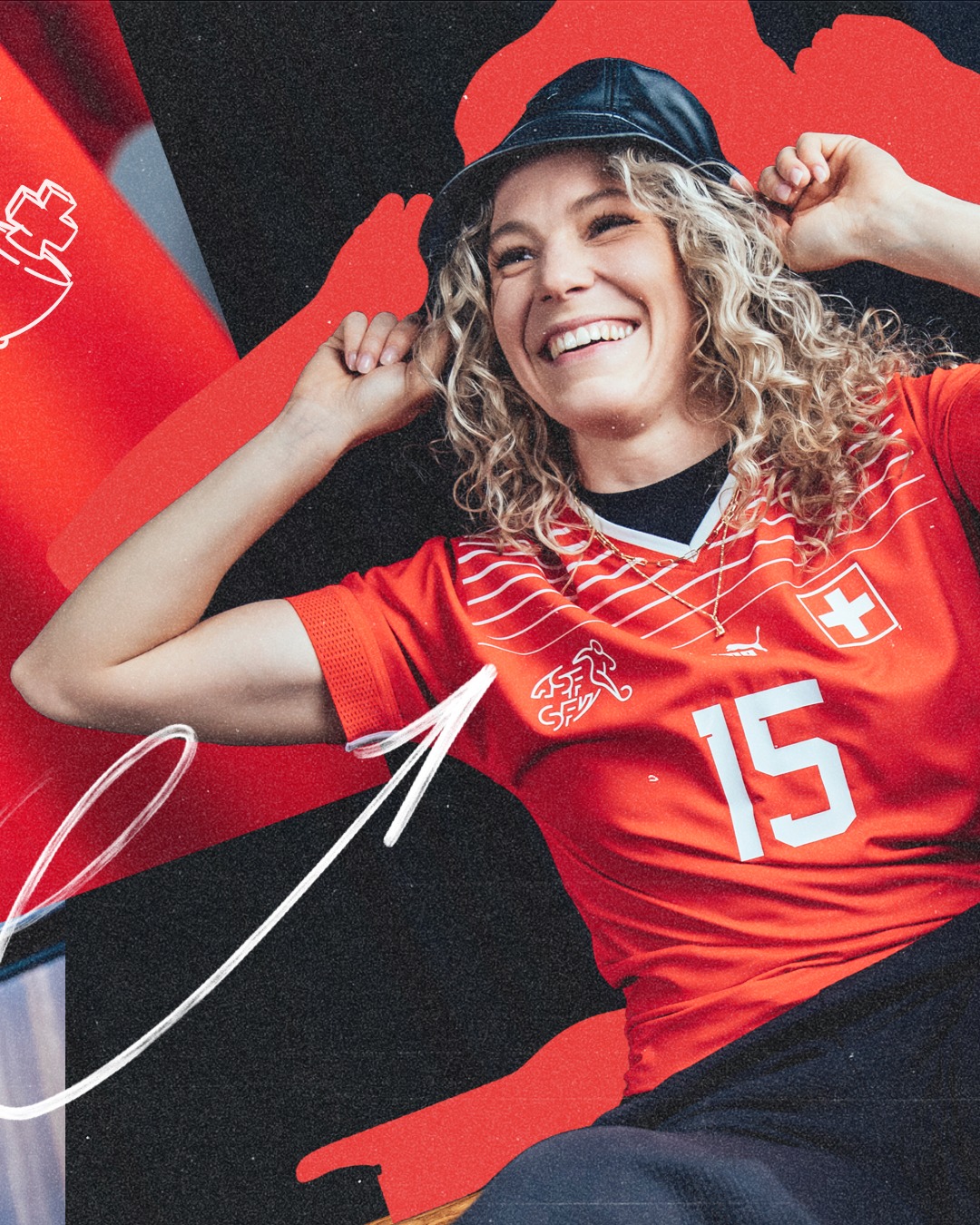 Maillot domicile Suisse 2022-2023