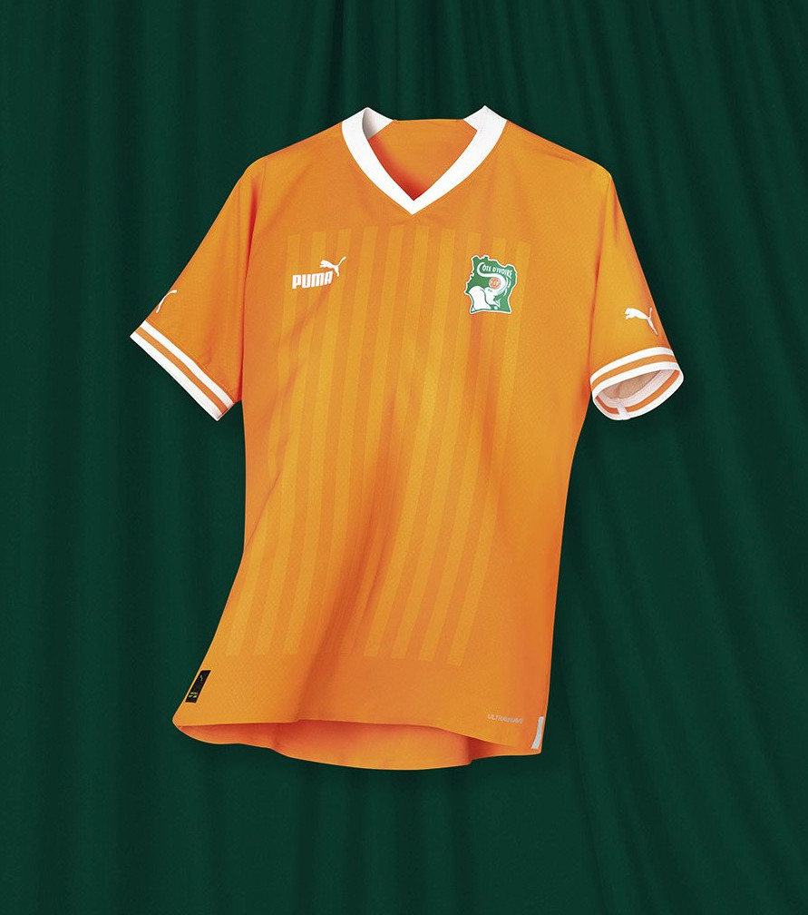 Maillot domicile Cote d'Ivoire 2022/2023