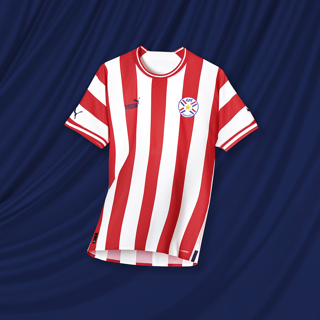 Maillot domicile Paraguay 2022/2023