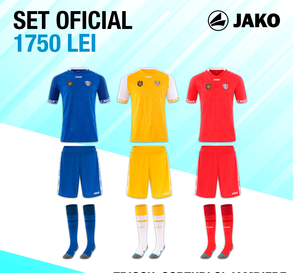 Maillots de football Moldavie 2022-2023