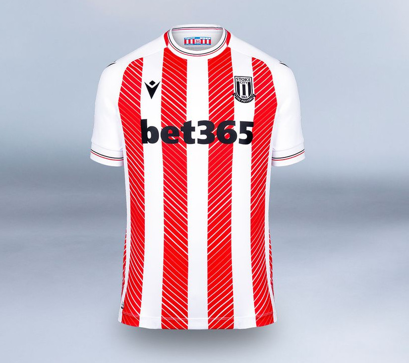 Maillot domicile Stoke City 2022-2023