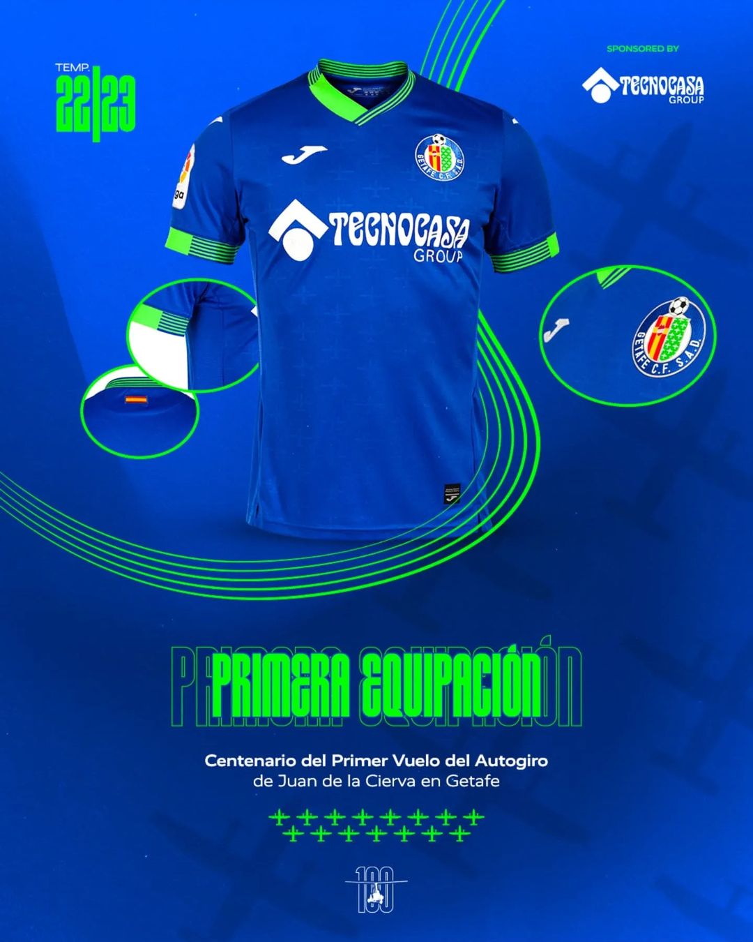 Maillot domicile Getafe CF 2022-2023