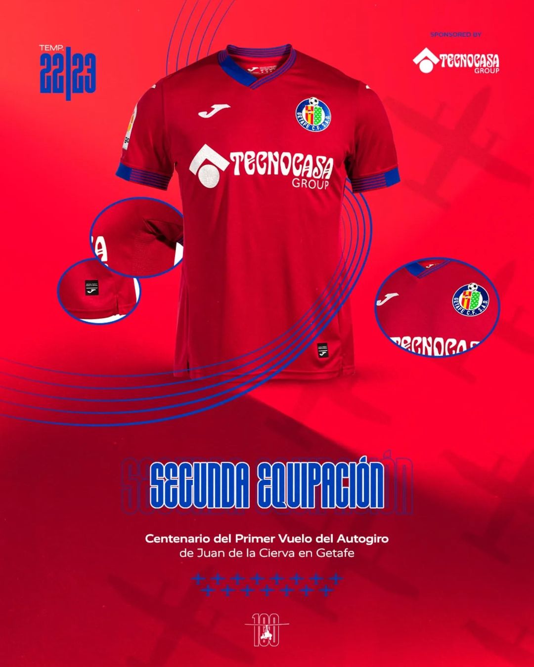 Maillot extérieur Getafe CF 2022-2023