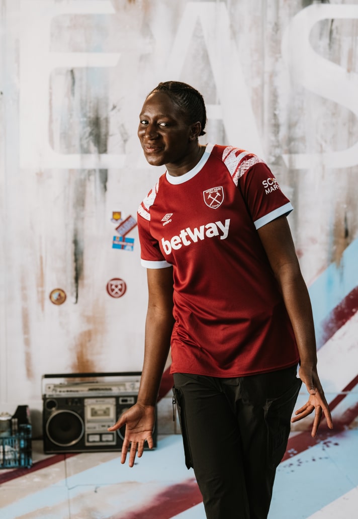 Maillot domicile West Ham United 2022-2023