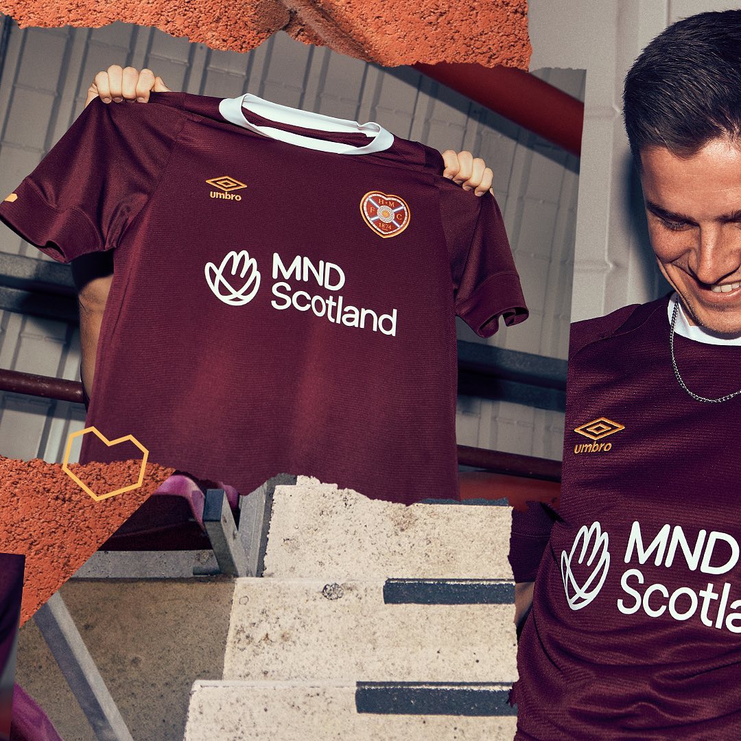 Maillot domicile Heart of Midlothian 2022-2023