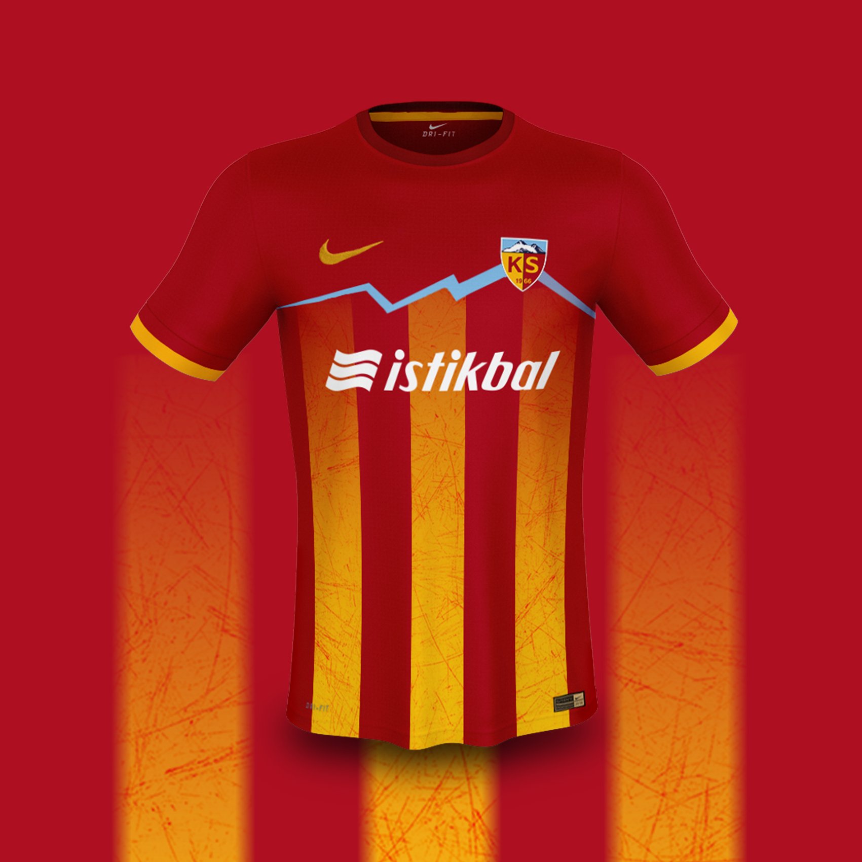 Maillot domicile Kayserispor 2022-2023