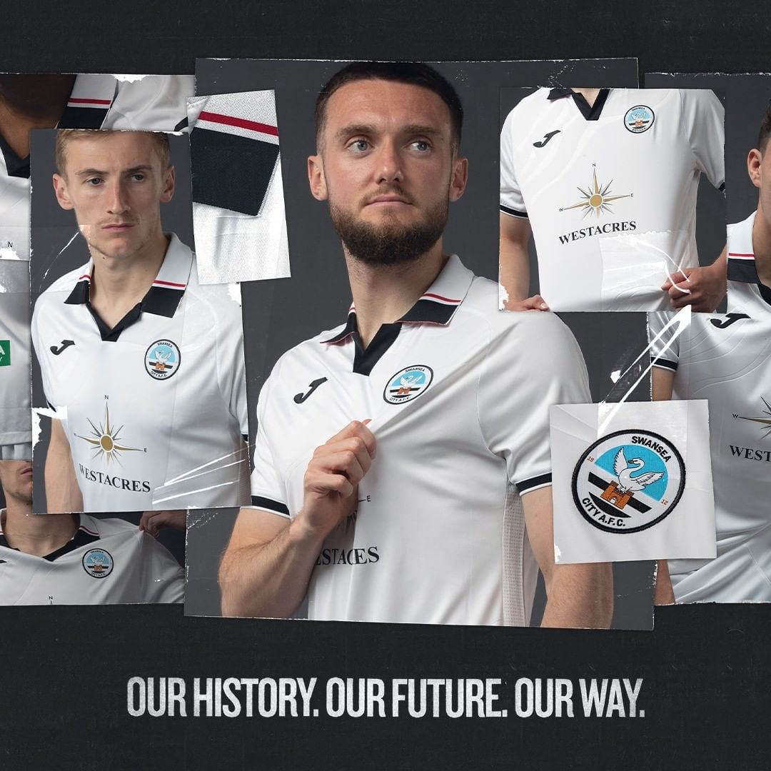 Maillot domicile de Swansea City 2022-2023