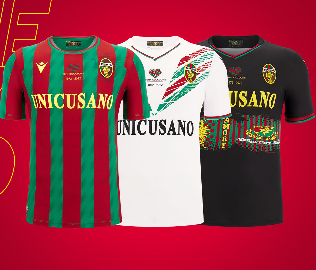 Maillots de football Ternana Calcio 2022-2023