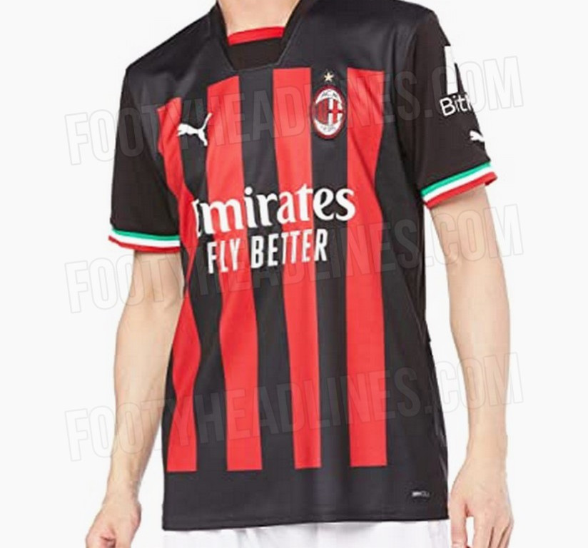 Le maillot domicile de l'AC Milan 2022-2023 a été dévoilé