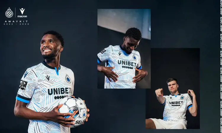 Maillot extérieur Club Bruges 2022-2023