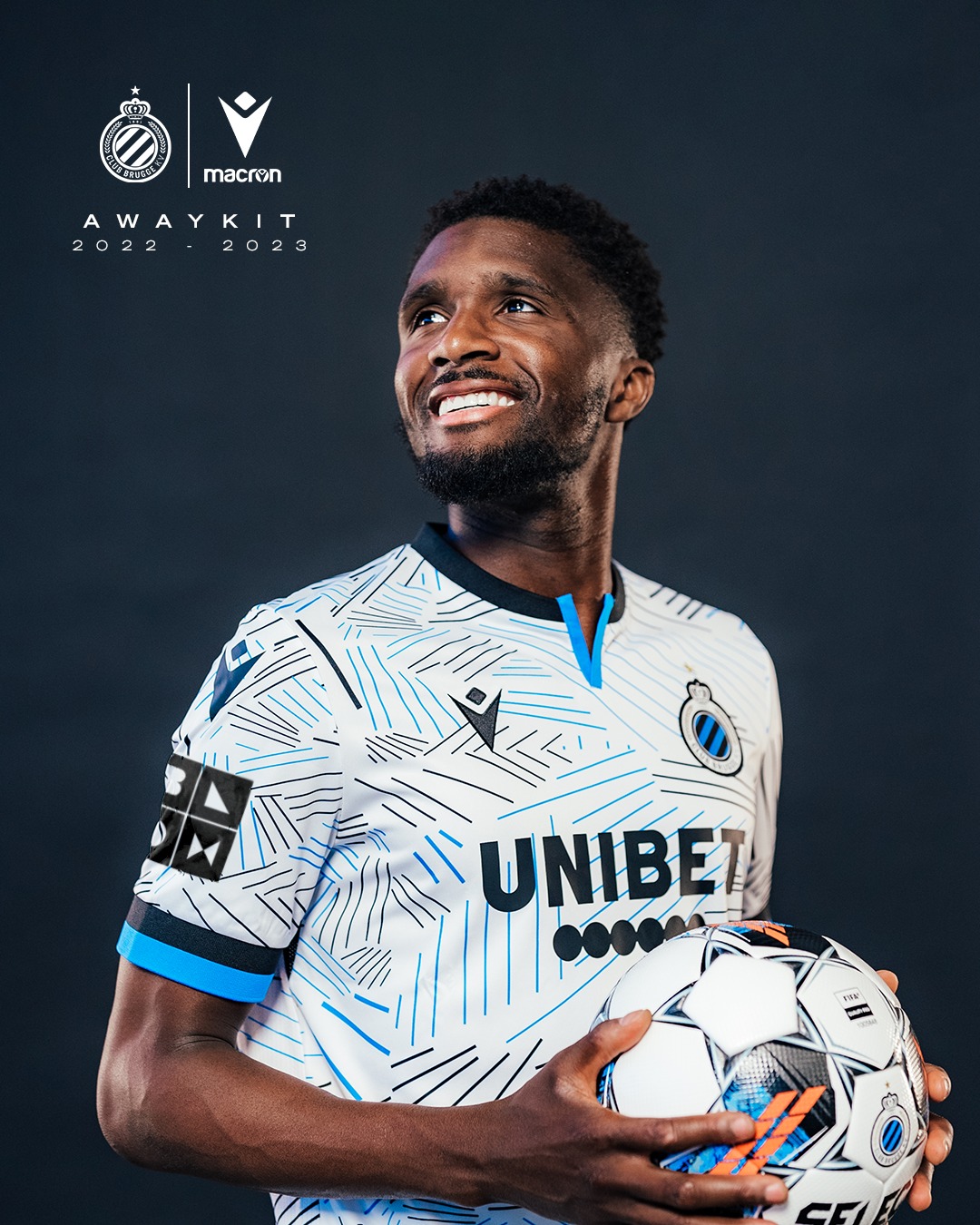 Maillot extérieur du Club Bruges 2022-2023