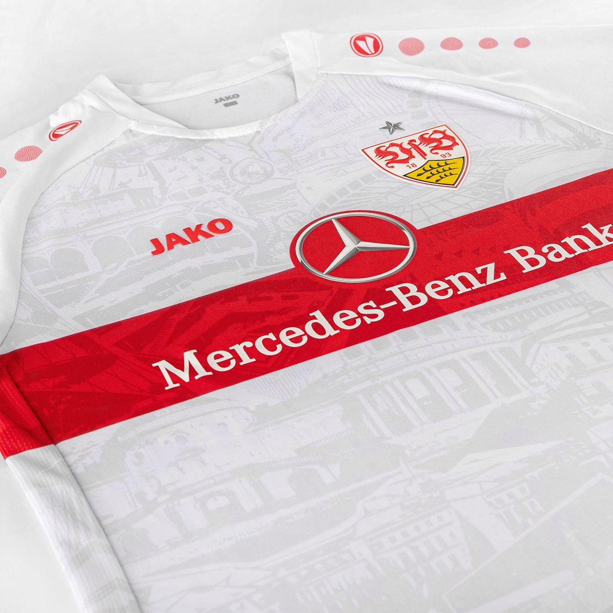 Maillot domicile du VFB Stuttgart 2022-2023