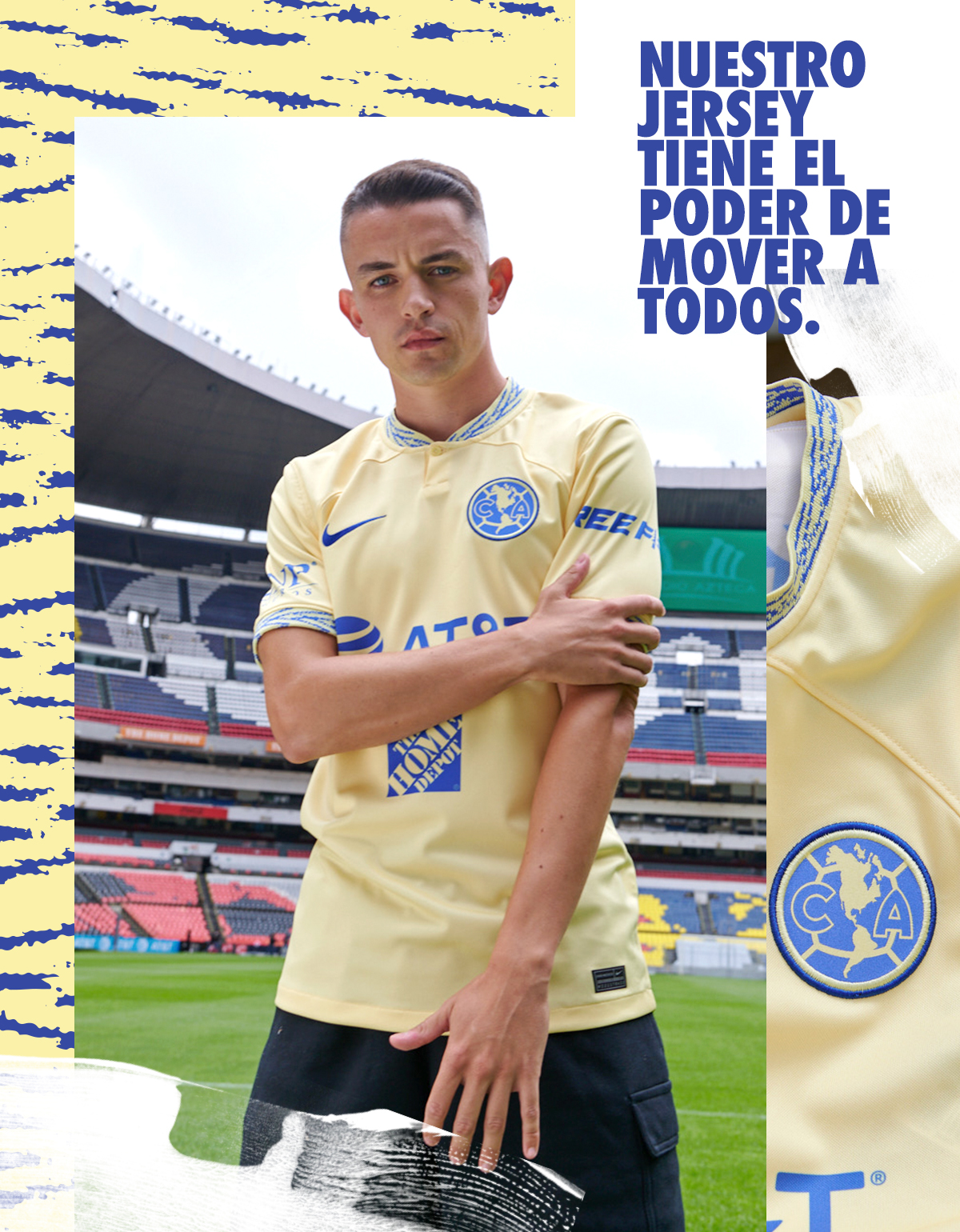 Maillot domicile du Club América 2022-2023