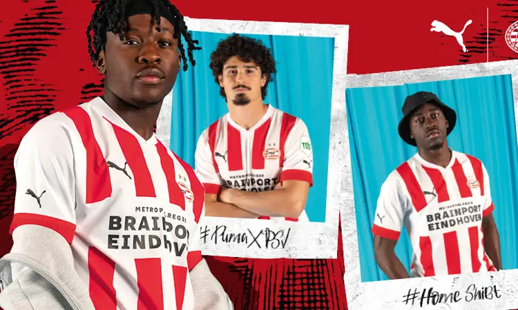 Maillot domicile PSV Eindhoven 2022-2023